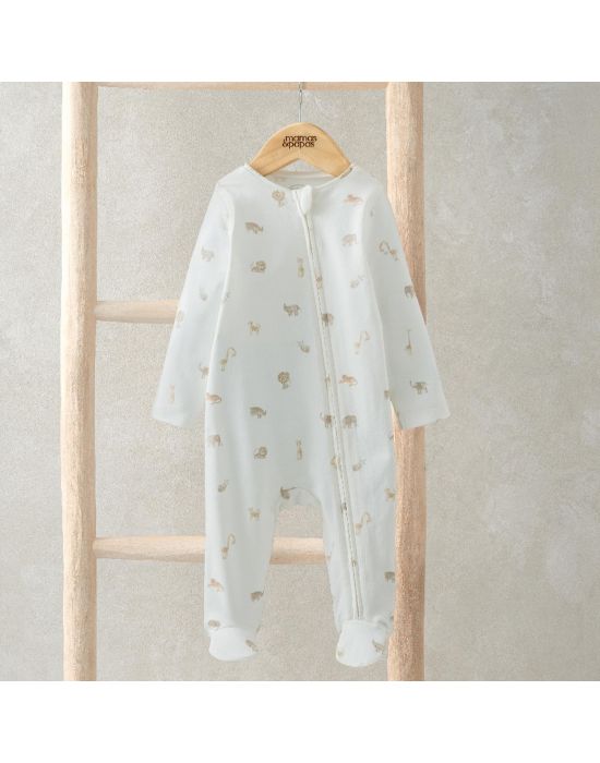 Βρεφικό Ολόσωμο Φορμάκι Safari All Over Print Mamas&Papas