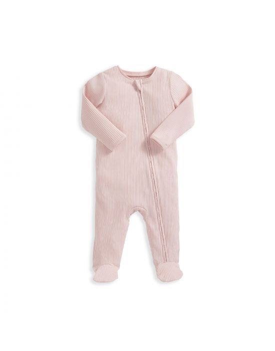 Βρεφικό Ολόσωμο Φορμάκι Pink με μακρύ μανίκι Mamas&Papas