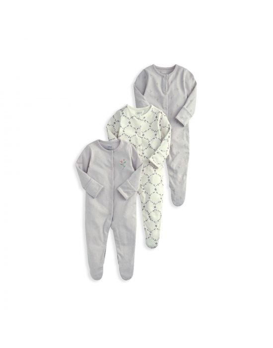 Βρεφικό Σετ Φορμάκια 3 τεμαχίων Trellis Print Mamas&Papas