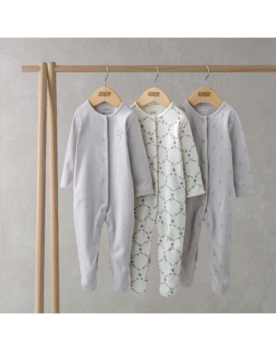 Βρεφικό Σετ Φορμάκια 3 τεμαχίων Trellis Print Mamas&Papas