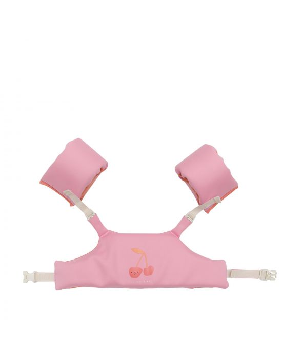Παιδικό Σωσίβιο Γιλέκο Με Μπρατσάκια 4-6 Cotton Candy Cherry Sunnylife