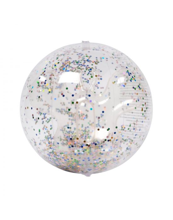 Μπάλα Παραλίας Φουσκωτή 3D Cotton Candy Glitter Sunnylife
