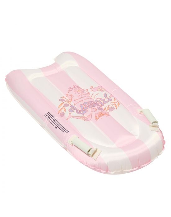 Παιδικό Στρώμα Θαλάσσης Dolphin Surf Co Pink Stripe Sunnylife