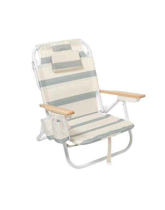 Καρέκλα Παραλίας La Palma Sage Stripe Sunnylife