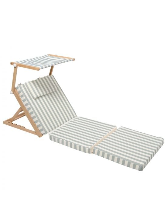 Ξαπλώστρα Pool House La Palma Sage Stripe Sunnylife