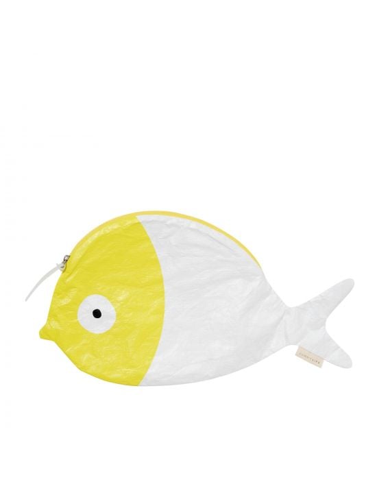 Παιδική Τσάντα Αδιάβροχη Finn the Fish Neon Yellow Sunnylife