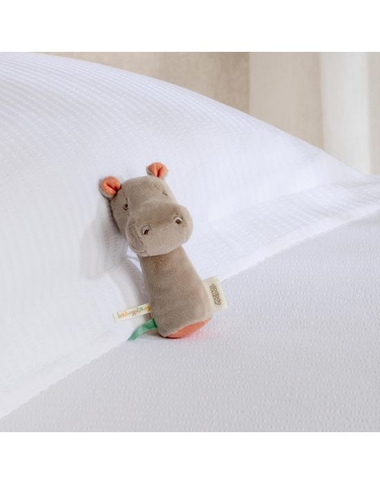 Mamas& Papas Mini Rattle Henry Hippo