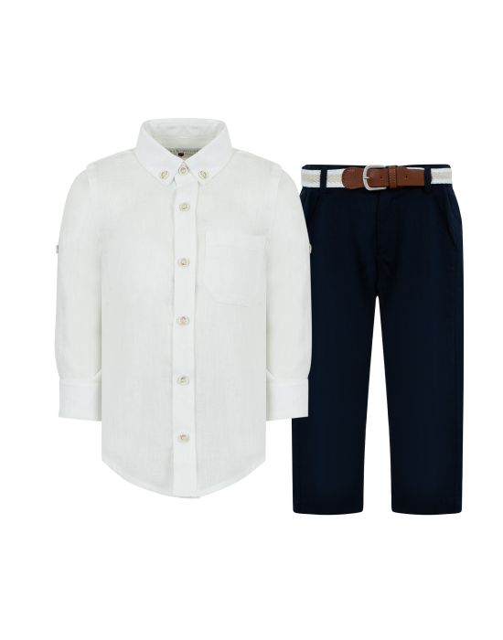 Lapin House Shirt-Trousers Baby Set