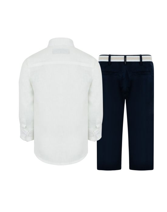 Lapin House Shirt-Trousers Baby Set