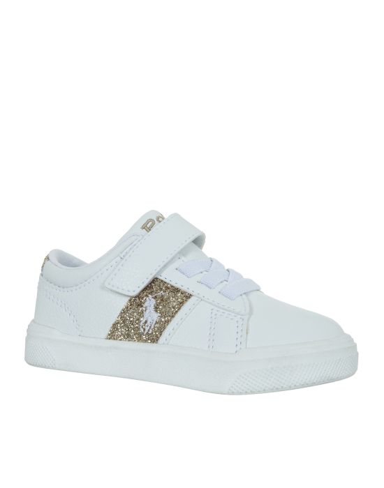 Polo Ralph Lauren Girls White Sneaker