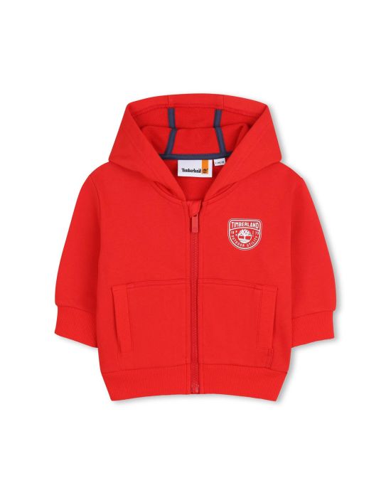 Timberland Kids Multitheme Hooded Cardigan