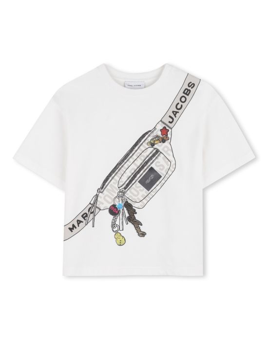 Marc Jacobs Trompe-L'oeil "Fanny Pack" Print T-shirt
