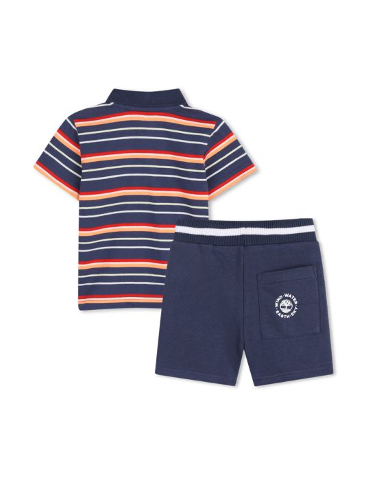 Timberland Kids Polo & Shorts Set