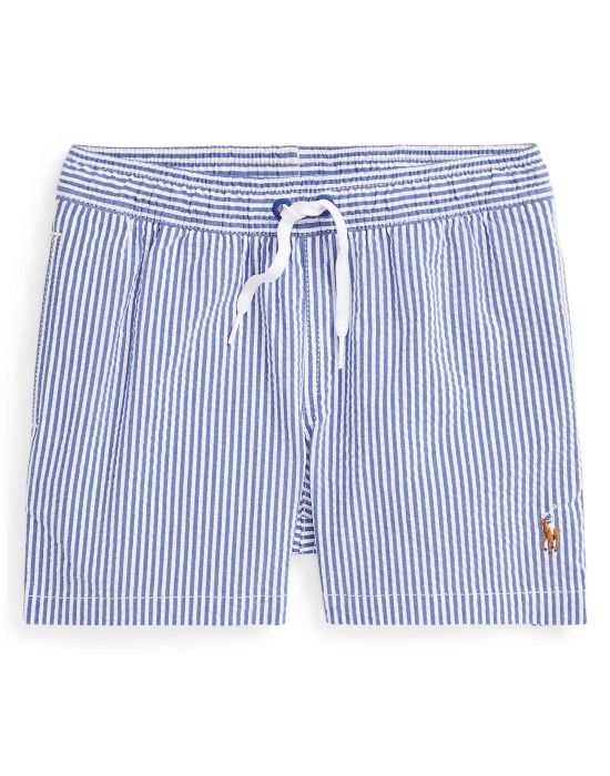 Traveler Stretch Seersucker Swim Trunk Polo Ralph Lauren