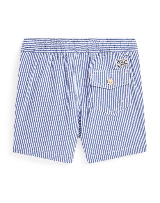 Traveler Stretch Seersucker Swim Trunk Polo Ralph Lauren