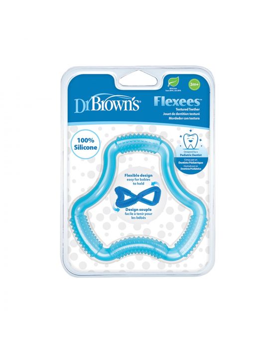 Dr.Brown's A-Shaped Teether "Flexees" - Blue