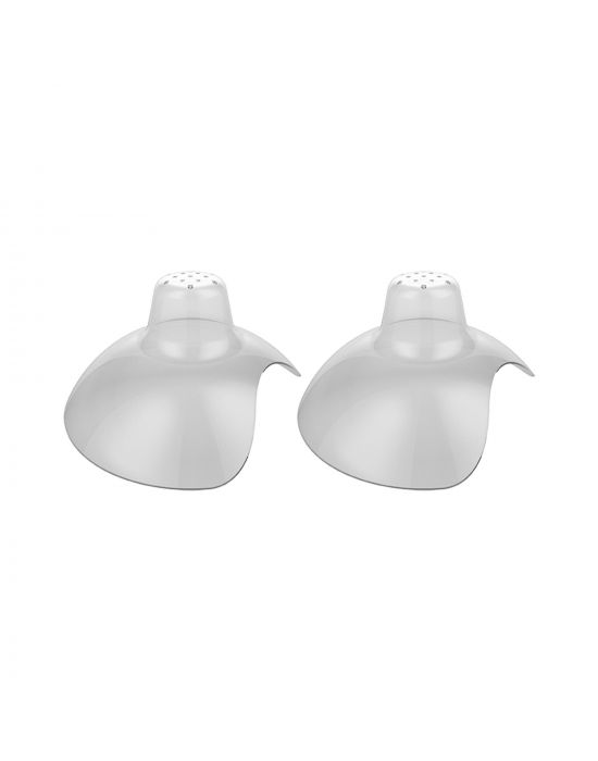 Dr.Brown's Nipple Shield, 2-Pack w/ Sterilizer Case, Size 2 (25 mm & up)