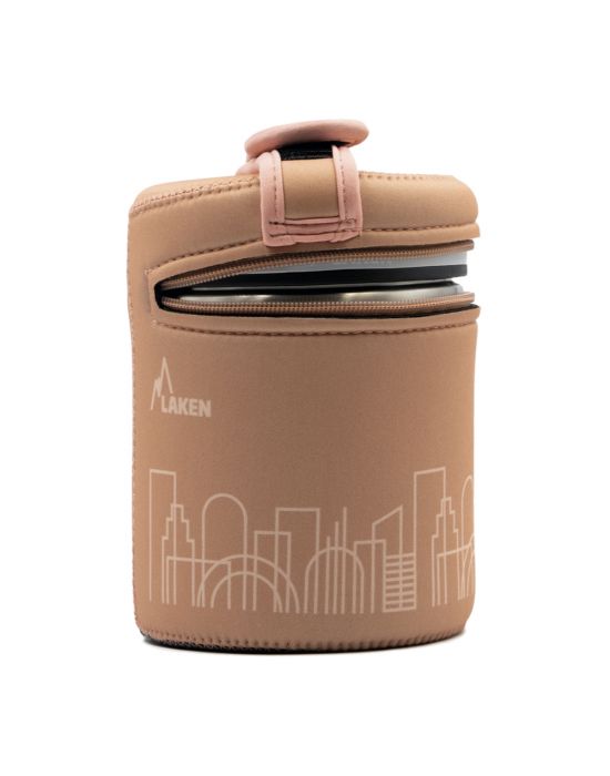 Laken Food Thermos City with two containers 1L