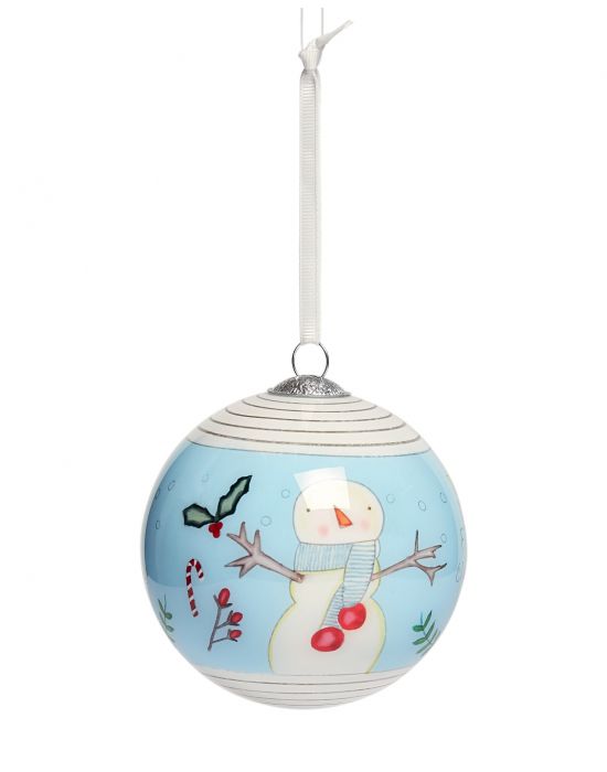 Mamas & Papas My First Christmas 2018 Bauble - Blue