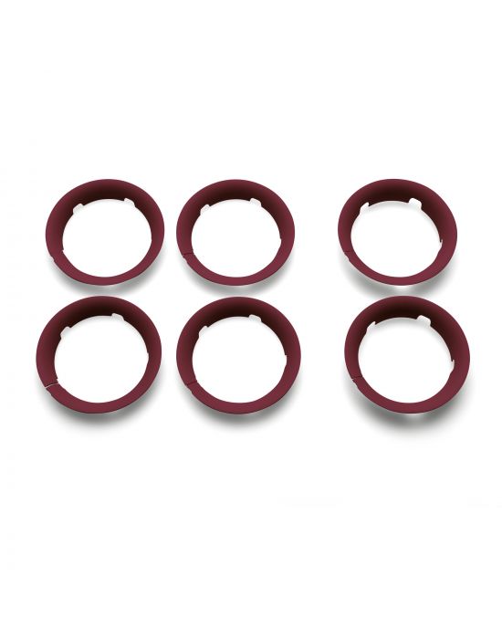 Bugaboo BEE 5 Wheel Caps Dark Red 6pcs Set