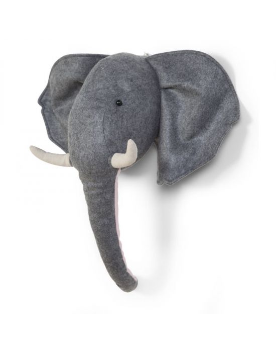 Childhome Wall Decorative Felt Elephant Head