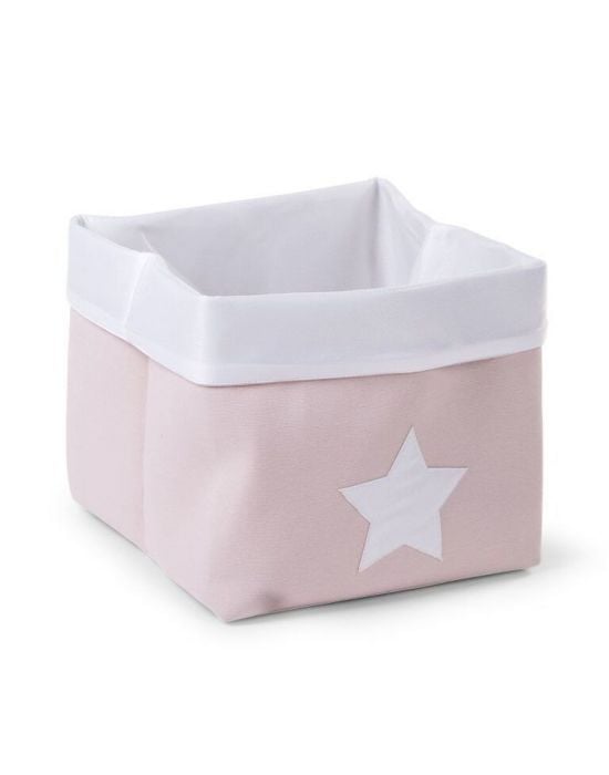 Childhome Canvas Box Foldable 40*30*20 Pink White