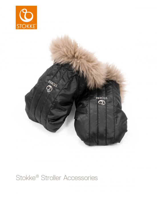 Stokke Stroller Mittens Onyx Black