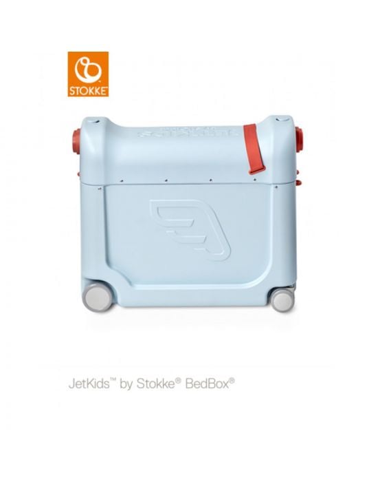 Βρεφική Bαλίτσα-Κρεβατάκι Ταξιδίου JetKids™ by Stokke® BedBox 2.0 Blue Sky