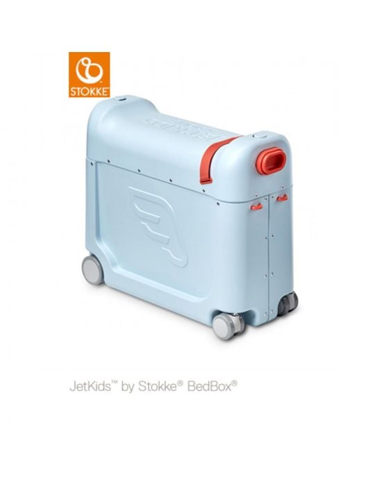 Βρεφική Bαλίτσα-Κρεβατάκι Ταξιδίου JetKids™ by Stokke® BedBox 2.0 Blue Sky