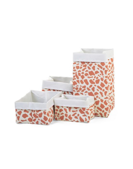 Childhome Canvas Box 40*32*20 Ecru Giraffe