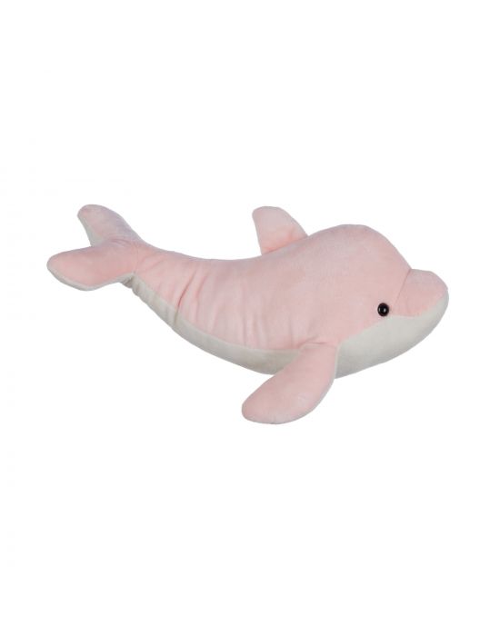 Soft Toy Dolphin Pink 27cm