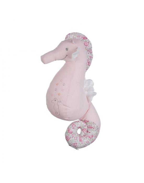 Soft Toy Seahorse Pink 30cm