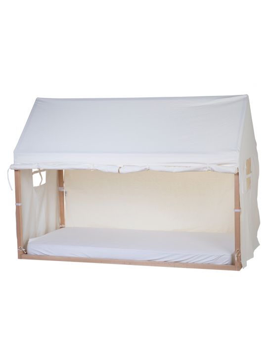 Childhome Kids White Cover For Bedframe House TIPI Natural 90*200 cm