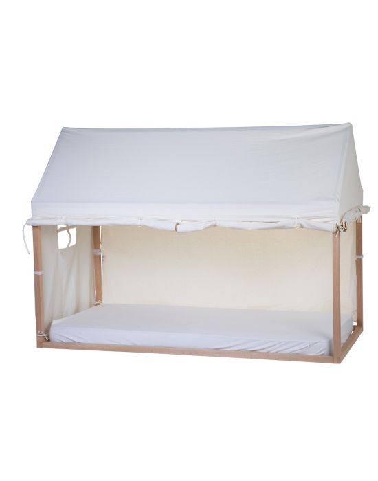 Childhome Kids White Cover For Bedframe House TIPI Natural 90*200 cm