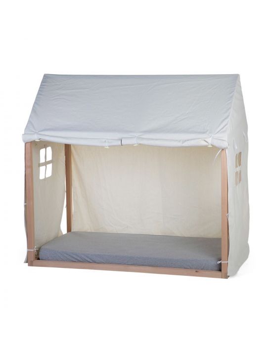 Childhome Kids White Cover For Bedframe House TIPI Natural 70*140