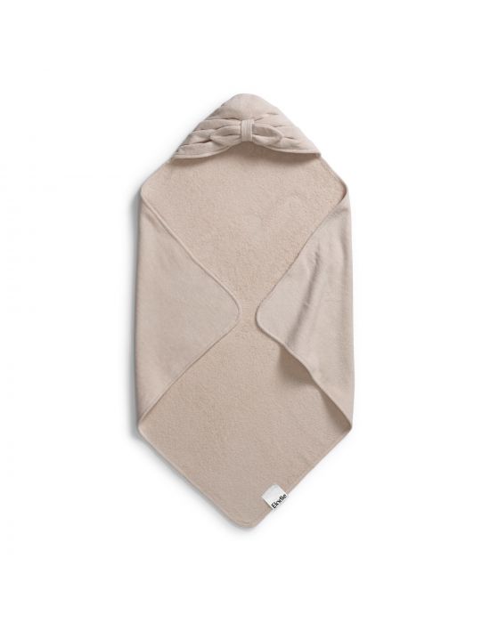 Elodie Details Baby Hooded Towel  Powder Pink Bow