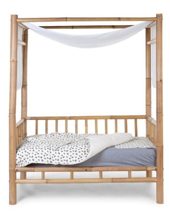Παιδικό Κάλυμμα Childhome White Bamboo Cot Bed