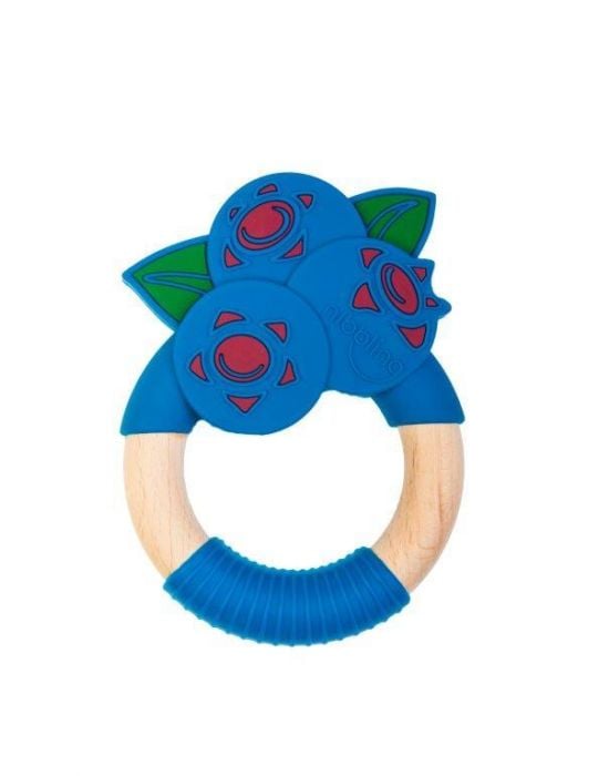 Nibbling Teether Flex Blueberry