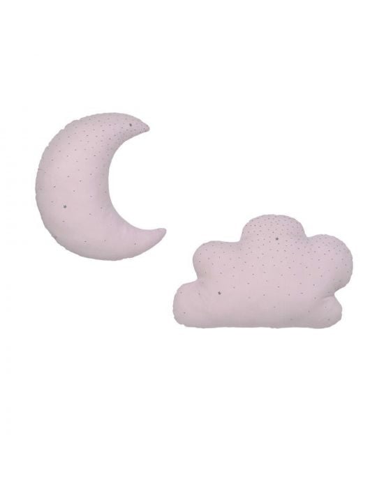 Petit Praia Kids Cushion pack of 2 Etoile Pink