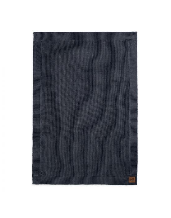 Elodie Details Baby Wool Knitted Blanket Juniper Blue