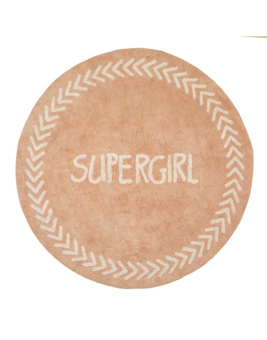 Χαλί Baby Adventure Pink Supergirl 150cm