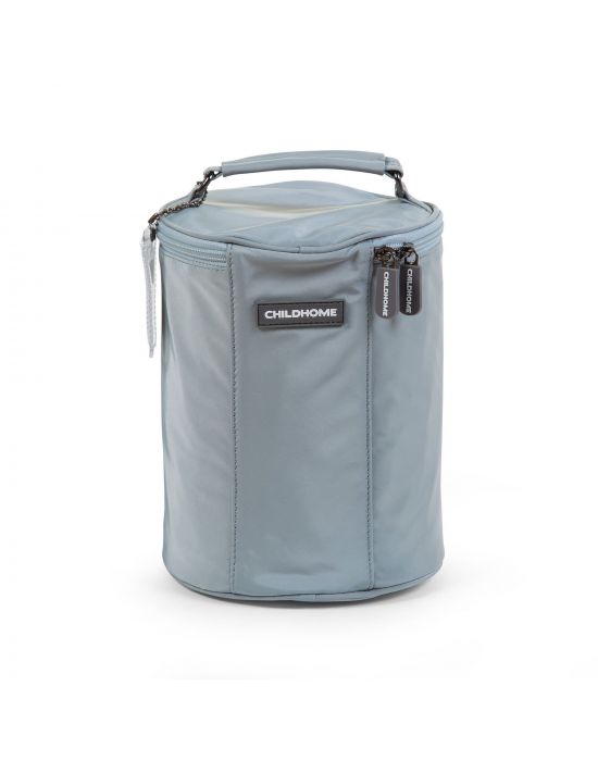 Τσάντα Childhome My Lunch Bag με Ισοθερμική Επένδυση Grey/Off White