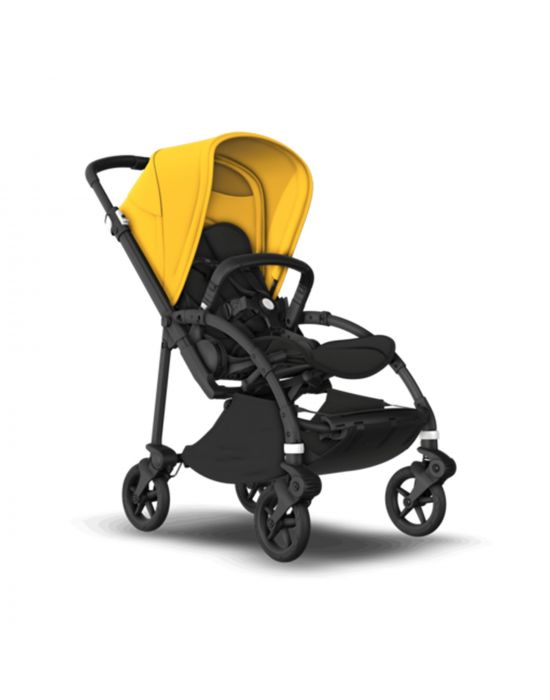 Παιδικό Kαρότσι Bugaboo Bee 6 Complete Σασί Black/Black-Lemon Yellow