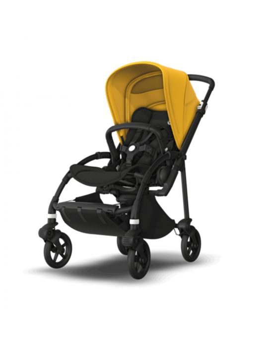 Παιδικό Kαρότσι Bugaboo Bee 6 Complete Σασί Black/Black-Lemon Yellow