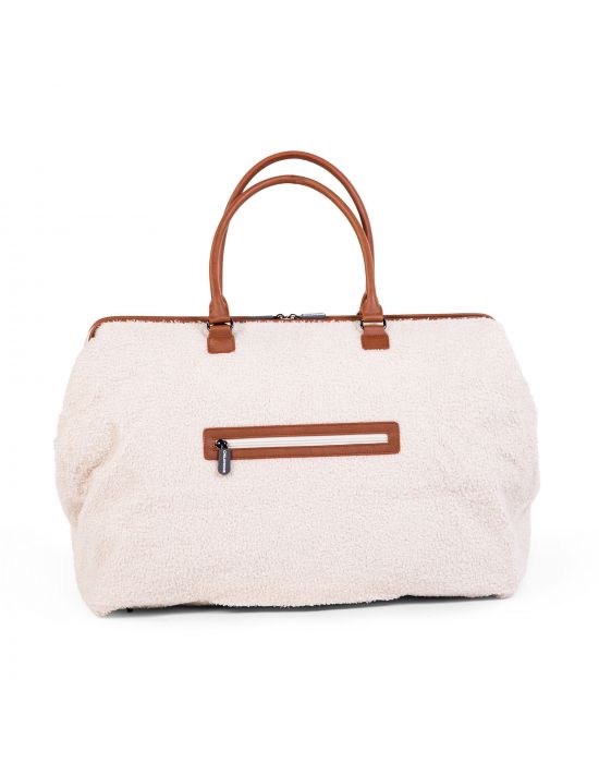 Τσάντα αλλαγής Childhome Mommy Bag Teddy Off White