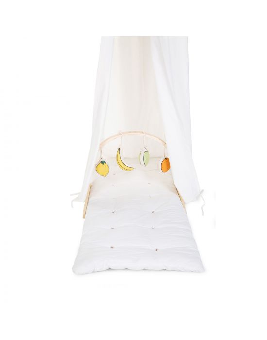 Childhome Hanging Canopy Tent + Playmat 230*120 Offwhite