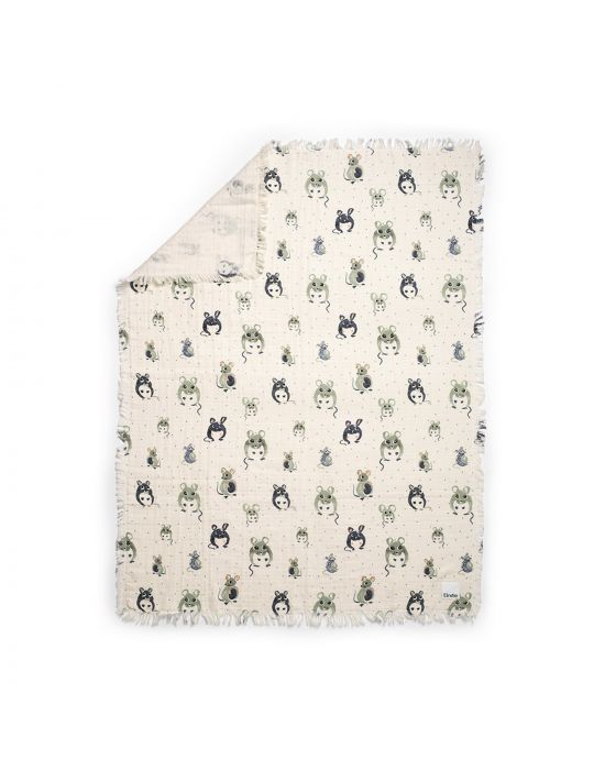 Elodie Details Baby Cotton Blanket Soft Forest Mouse