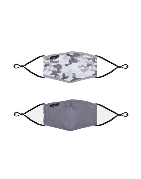 DreamBaby Kids 2 Reusable face masks Camouflage Grey