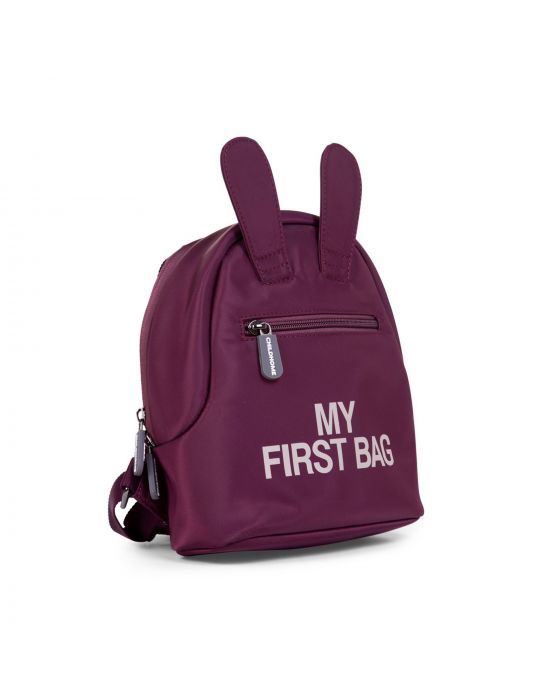 Σακίδιο Πλάτης Childhome My First Bag Aubergine