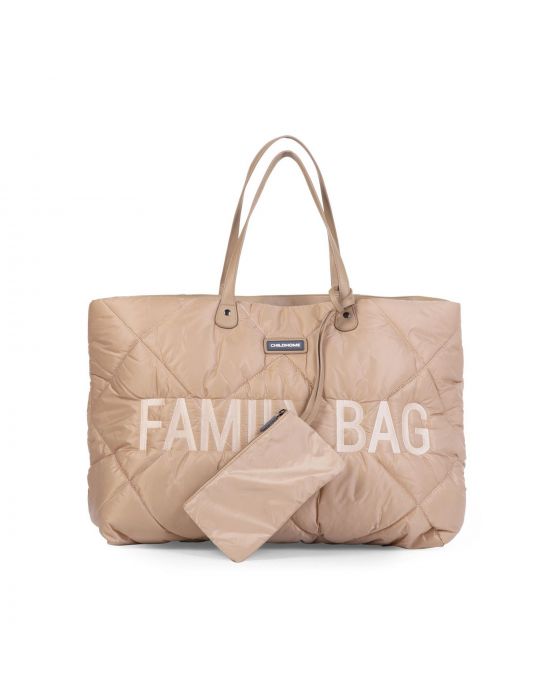 Τσάντα Αλλαγής Childhome Family Bag Puffered Beige